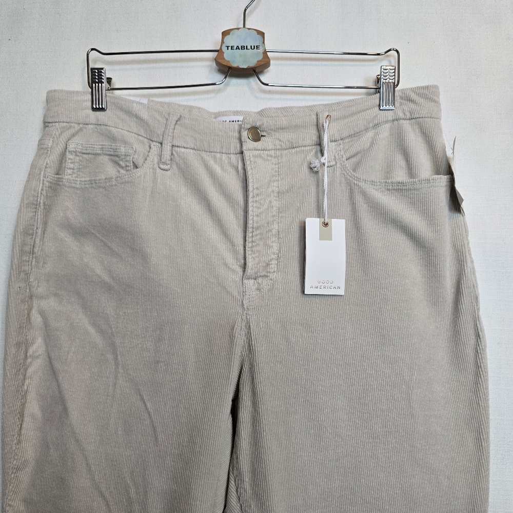 Good American Good Classic Bootcut Corduroy Pants 16×32 - Picture 6 of 16